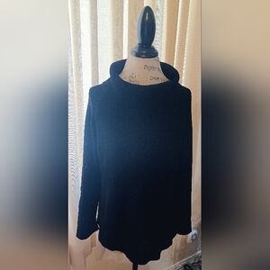Josephine Chaus Black turtleneck sweater